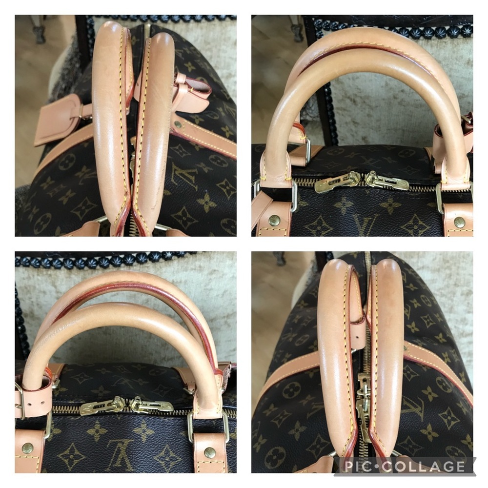Exquisite Louis Vuitton Keepall 60 Bandolier Travel Bag Duffel - Picture 11 of 17